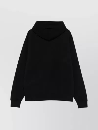 Burberry Simon Hoodie With Front Pocket And Hood In Black