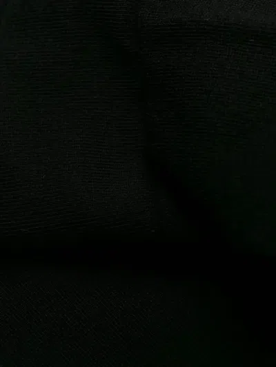 Wolford Ribbed Seamless Leggings Elastic Waistband In Black