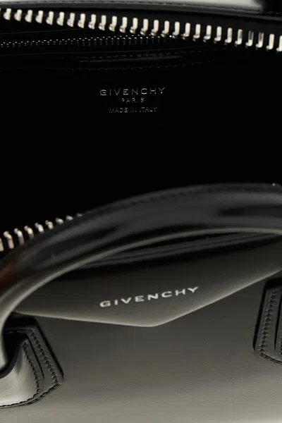 Givenchy Black Antigona Mini Leather Bag Women In Black