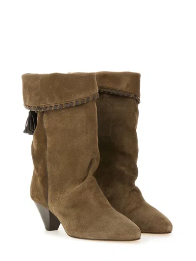 Isabel Marant Boot "dalby" In Brown