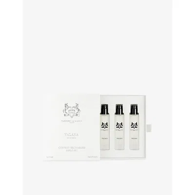 Parfums De Marly Womens Valaya Refill Parfum Set 3 X 10ml In White