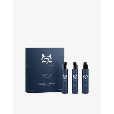 Parfums De Marly Womens Layton Refill Parfum Set 3 X 10ml