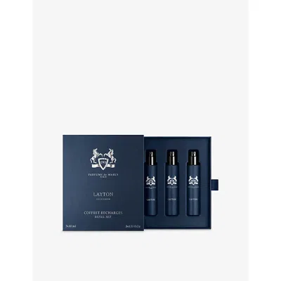 Parfums De Marly Womens Layton Refill Parfum Set 3 X 10ml