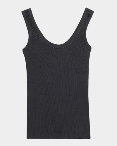 Brunello Cucinelli Silk Top In Black