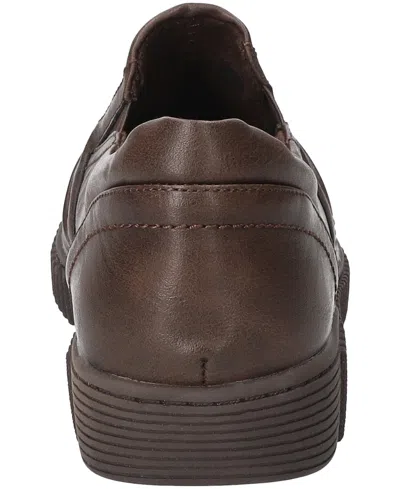 Easy Street Kipper Womens Round Closed Toe Slip-on Shoe In Brown