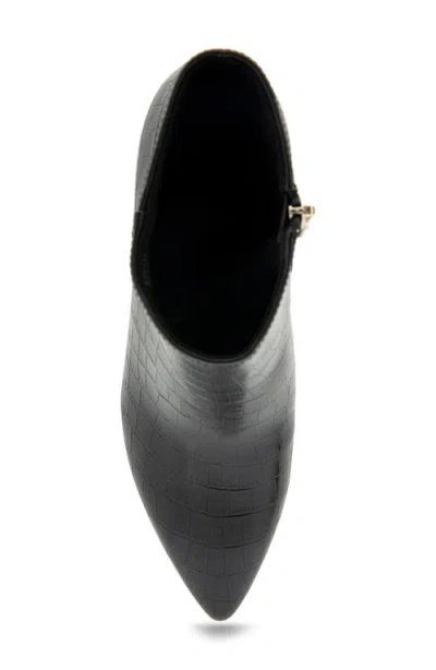 Aerosoles Edith Ankle Mid Heel Booties In Black