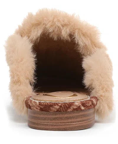 Circus Ny By Sam Edelman Women's Tillie Embellished Cozy Faux-shearling Slip-on Clogs In Brown