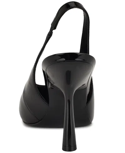 Nine West Kates Slingback Pointed Toe Pump In Black