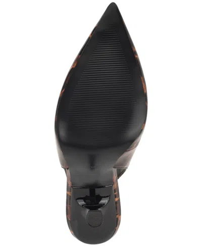 Nine West Kates Slingback Pointed Toe Pump In Brown