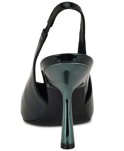 Nine West Kates Slingback Pointed Toe Pump In Black