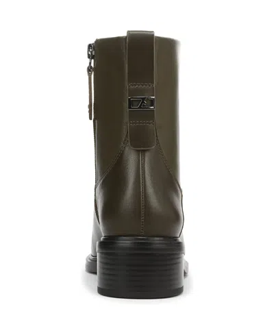 Franco Sarto Women's Gracely Block Heel Zip Short Boots In Black