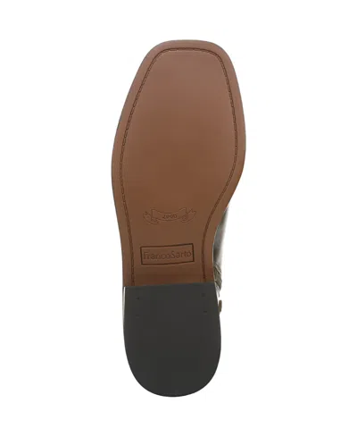 Franco Sarto Women's Gracely Block Heel Zip Short Boots In Black