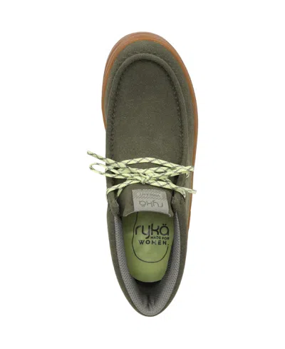 Ryka Rykä Vibrant Wedge Chukka Boot In Metallic