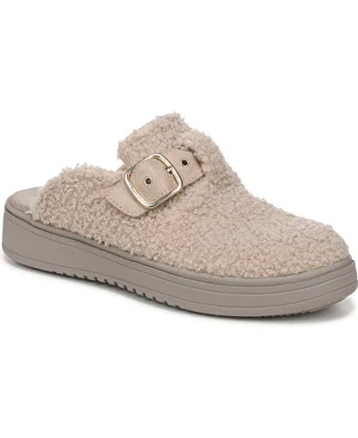 Lifestride Women's Vibe-cozy Washable Round Toe Mule Clogs In Neutral