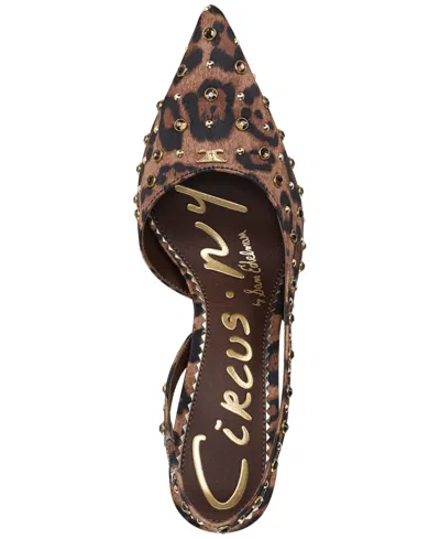 Circus Ny By Sam Edelman Women's Tallie Rhinestone Pointed-toe Asymmetrical Pumps In Multi