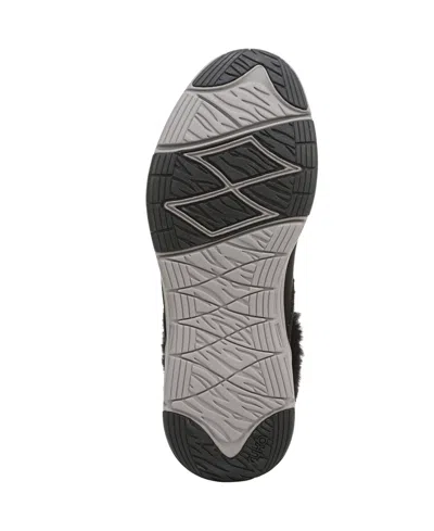 Ryka Rykä Arrow Faux Fur Trim Mule In Black