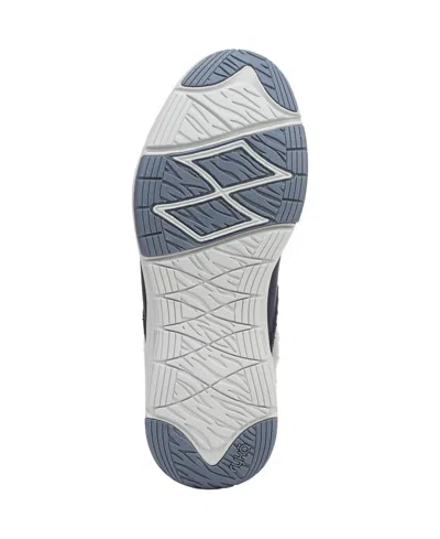 Ryka Rykä Arrow Faux Fur Trim Mule In Blue