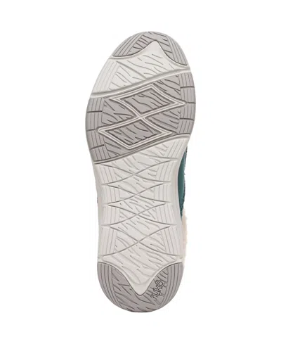 Ryka Rykä Arrow Faux Fur Trim Mule In Green