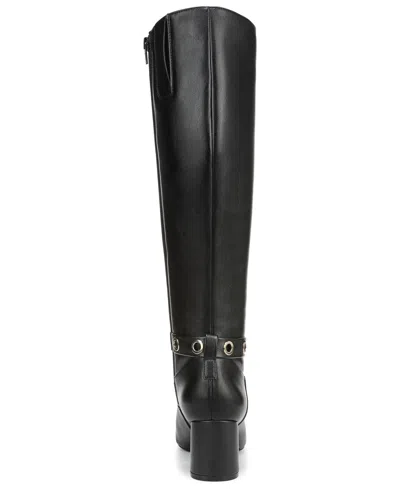 Lifestride Women's Tansy Zipper Wide Calf Tall Boots In Black