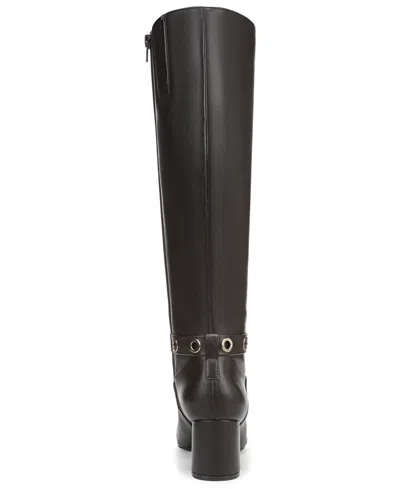 Lifestride Women's Tansy Zipper Wide Calf Tall Boots In Black
