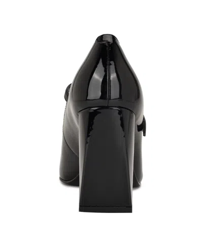 Nine West Women's Sista Mary Jane Pointy Toe Pumps In Black