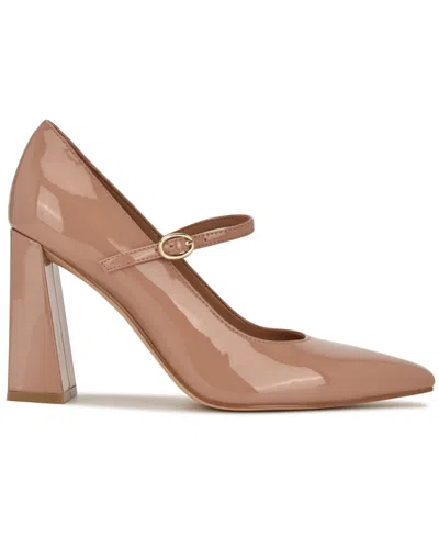 Nine West Women's Sista Mary Jane Pointy Toe Pumps In Multi
