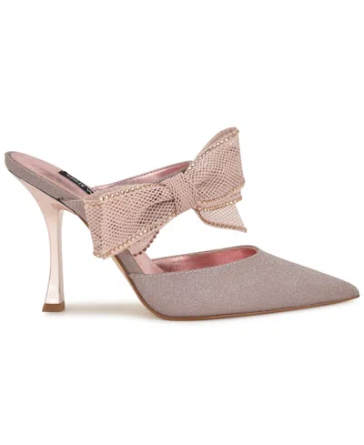 Nine West Women's Bowey Slip-on Pointy Toe Dress Pumps In Multi