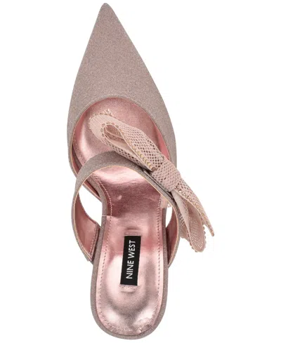 Nine West Women's Bowey Slip-on Pointy Toe Dress Pumps In Multi