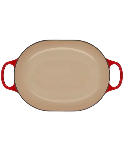 Le Creuset Enameled Cast Iron 3.75-qt. Oval Casserole With Lid In Red