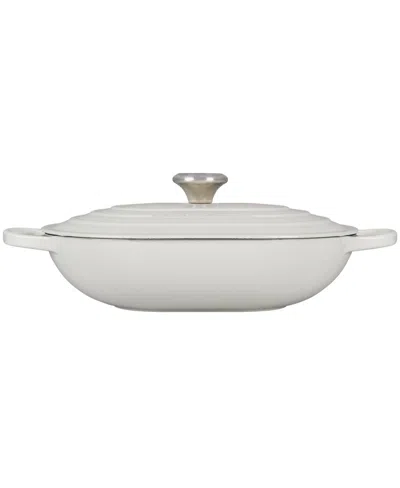 Le Creuset Enameled Cast Iron 3.75-qt. Oval Casserole With Lid In White