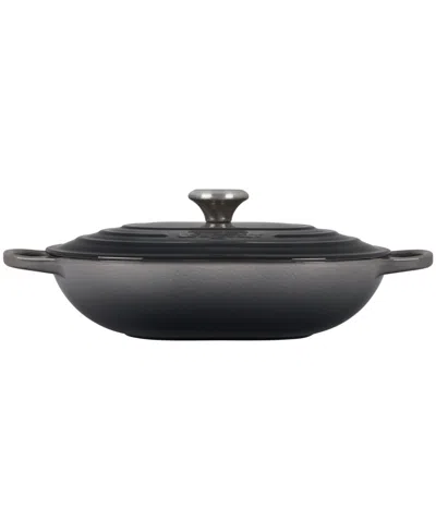 Le Creuset Enameled Cast Iron 3.75-qt. Oval Casserole With Lid In Gray