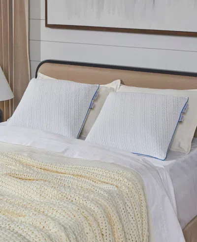 La-z-boy Foam Density Soft Medium Pillow, Standard In White