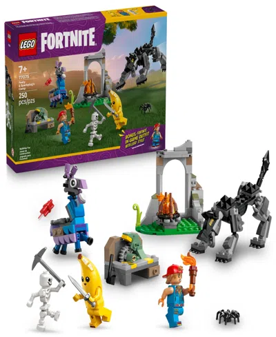 Lego Fortnite Peely Sparkplug's Camp Toy 77075, 250 Pieces In Multi