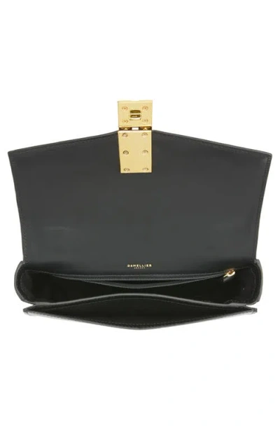 Demellier Black Vancouver Leather Cross Body Bag In Black