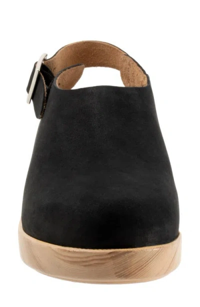 Softwalk ® Fairbanks Slingback Platform Clog In Black