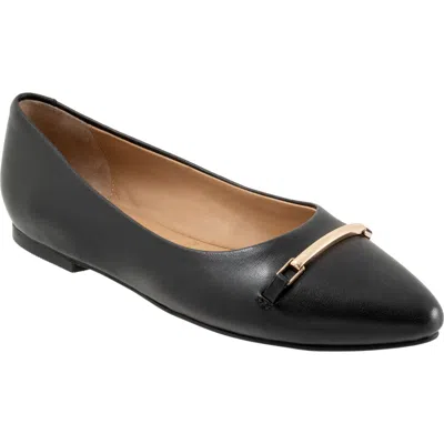 Trotters Everly Bit Flat In Black