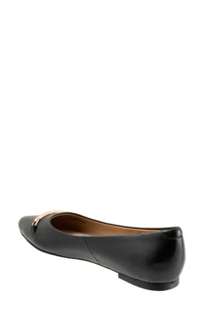 Trotters Everly Bit Flat In Black