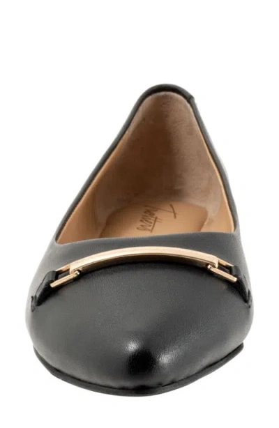 Trotters Everly Bit Flat In Black