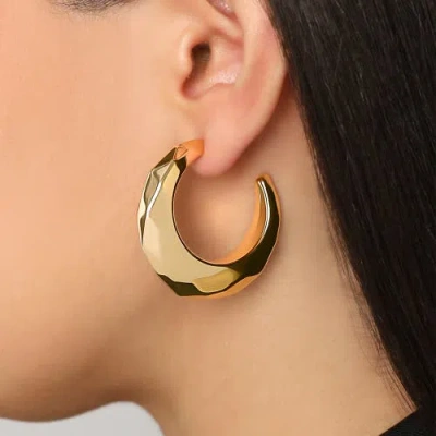Bcbg Gold-tone Post Earrings In Gold