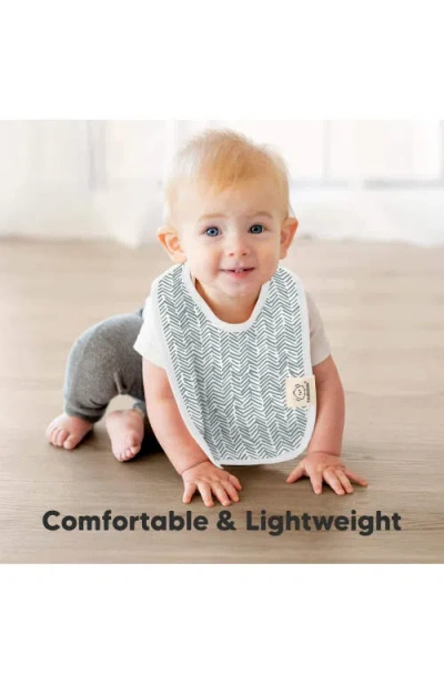 Keababies 8-pack Coast Drool Bibs In Blue