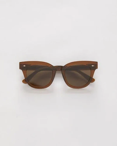 Epokhe Dylan Sunglasses In Brown