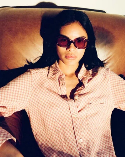 Epokhe Super Star Sunglasses In Brown