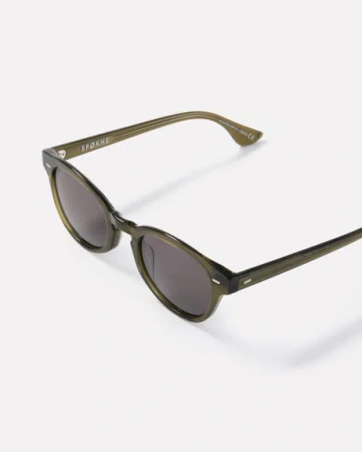 Epokhe Coil Sunglasses In Green