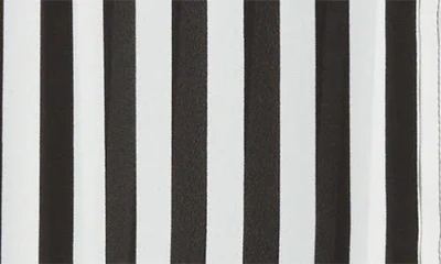 Kasper Women's Striped Button-front Shirt In Black