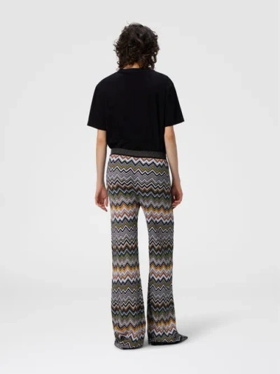 Missoni Lange Hose Mit Chevronmuster In Multi