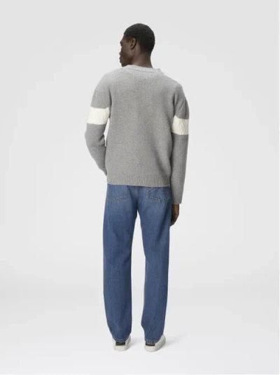 Missoni V-neck Patchwork Knit Cardigan In Gray