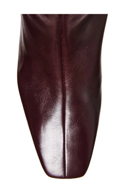 Rag & Bone Astor Knee High Boot In Burgundy