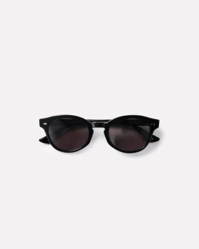 Epokhe Coil Sunglasses In Black