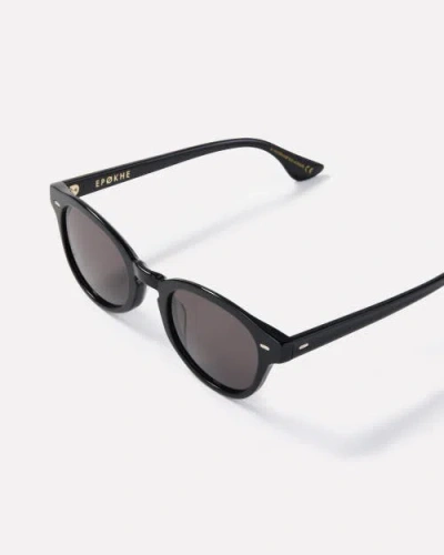 Epokhe Coil Sunglasses In Black