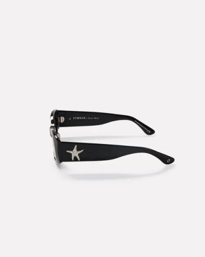 Epokhe Suede Sunglasses In Black